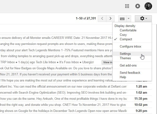 آموزش ایجاد امضای الکترونیکی در Gmail
