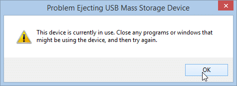 رفع مشکل درست کار نکردن Ejecting USB در ویندوز 
